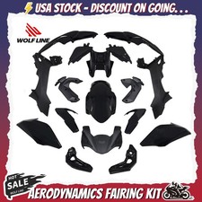 WOLFLINE Fairing Kit For Kawasaki Z650 2017-2019 Bodywork Unpainted Plastic Kits
