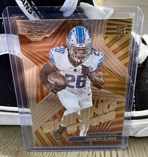 Jahmyr Gibbs 2023 Panini Illusions Shining Stars RC Lions Rookie Card #20