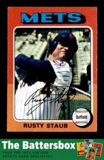 1975 Topps #90 Rusty Staub   EX/EX+ X3733719