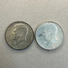 TWO (2) 1968-D 40% Silver Kennedy 50C