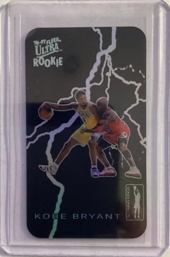 96-97 Fleer Scoring Kings Kobe Bryant & Michael Jordan Tobacco Card !!!