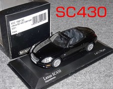 1/43 Lexus SC430 Cabriolet Black 2001 Lexus Toyota