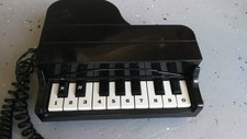 Vintage 1985 Columbia Crusader Grand Piano Phone Telephone PN-10 Taiwan WORKING 