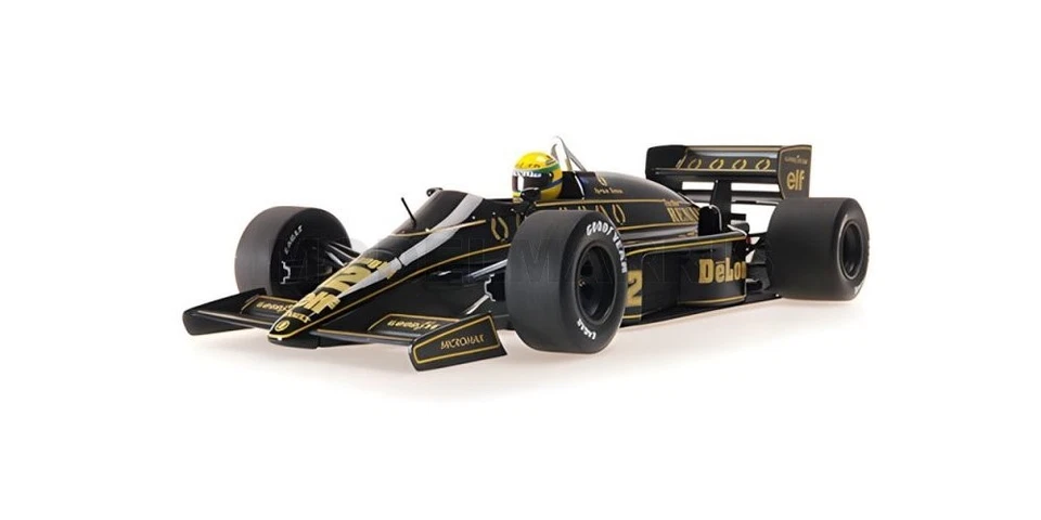 MINICHAMPS 540863812 LOTUS F1 98T RENAULT TURBO N 12 SEASON DIRTY VERSION 1986 A - Immagine 3 di 4