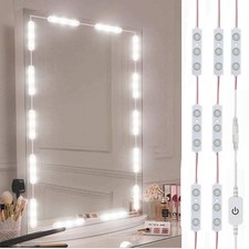 Lphumex Led Vanity Mirror Lights Hollywood Style Vanity Make Up Light 10Ft