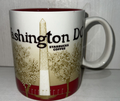 Starbucks USA Global Icon Series Collector Mug 2011 WASHINGTON D.C. EUC