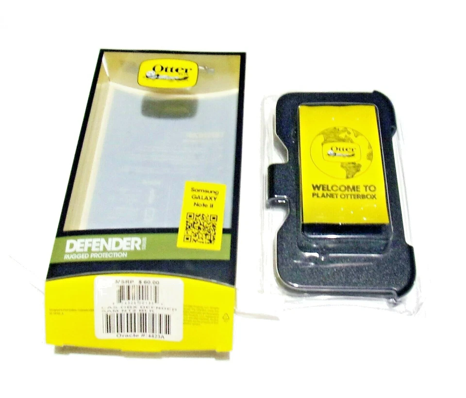Otterbox Defender Series black Belt Clip for Samsung Galaxy Note II - Image 2 of 3