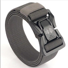 Automatic belt fastening outdoor workwear canvas