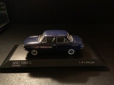 NSU 1000 L  Prinz Type 67a 1964  Minichamps Rare Limited Edition Diecast in 1/43