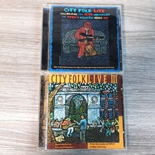City Folk Live CD Lot of 2 – Folk Compilation – City Folk Live, City Folk Live 3