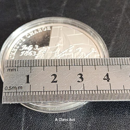 Gettysburg 3 Desperate Days Commemorative Coin, Pickett's Charge 7.3.1863 B2184 - Picture 4 of 4
