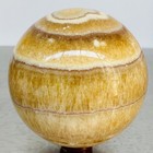 Natural Yellow Calcite Sphere Quartz Crystal Polished Ball Reiki Healing 3420G — photo 4