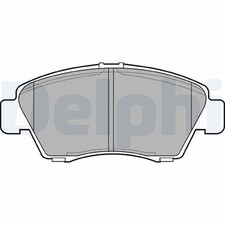 DELPHI LP809 Brake Pad Set, disc brake for HONDA
