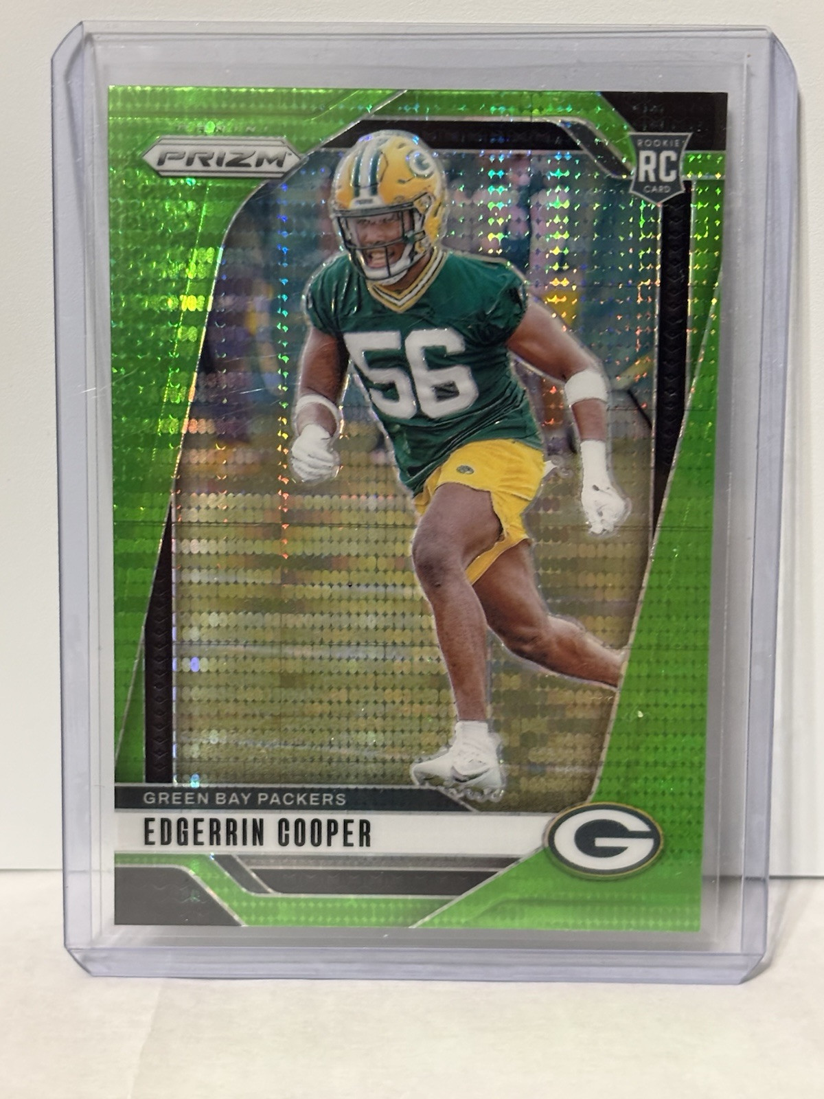 2024 Panini Prizm - Rookies Green Prizm #331 Edgerrin Cooper (RC)