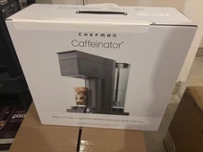 Chefman Caffeinator Coffee Maker, Midnight, New in Box