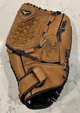 Guante de béisbol juvenil Mizuno 12" Prospect Power Close II cuero ajuste seguro Foa derecho