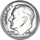 1972 D Roosevelt Dime 10c Coin from Mint Set