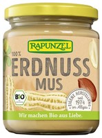 Rapunzel - Erdnussmus Fein (2X500G) Bio Nussmus Aufstrich Creme Erdnuss