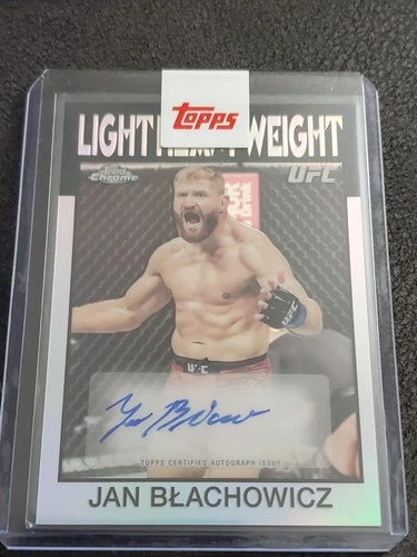 2026 Topps Chrome UFC Jan Blachowicz 1986 Topps Signatures Auto #86S-JB