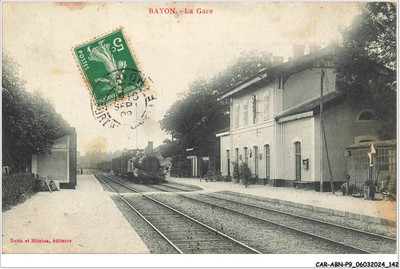 AUTO - ABNP9-0875-54 - BAYON - der Bahnhof - Zug