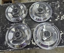 Mopar Used Original 64 - 70 Dodge B Body 14 Spinner Style Hubcaps Set Of 4 Mopar Used Original 64 - 70 Dodge B Body 14 Spinner Style Hubcaps Set Of 4