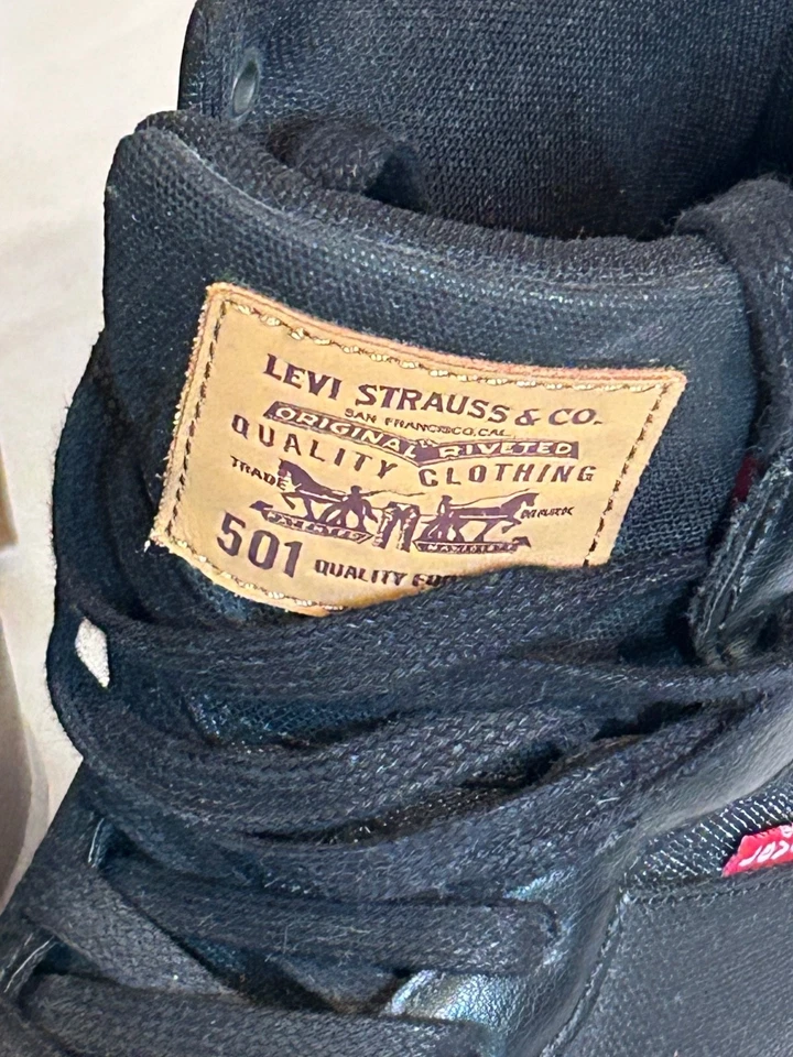 Zapatos altos Levis 501 vintage para hombre (talla 8,5) Foto 2 de 4