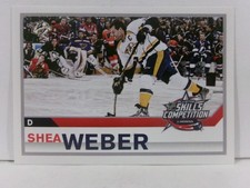 2016 NHL Sticker Collection Album Sticker SKILLS COMPETITION-SHEA WEBER