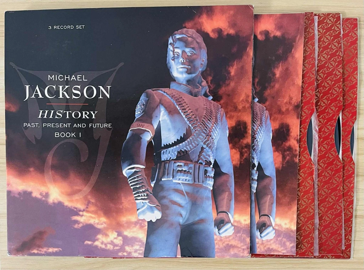 MICHAEL JACKSON/HISTORYレコード3枚組新品未使用 Michael Jackson History Past Present & Future Book 1 Vinyl Record