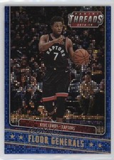 2018-19 Panini Threads Floor Generals Premium Blue 14/85 Kyle Lowry #8 16m2