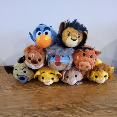 Disney Store König der Löwen Tsum Tsum Stofftiere Mini Plüschtiere - komplettes 9er Set sehr guter Zustand