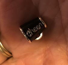 CHEER Bracelet Charm Brand New Black