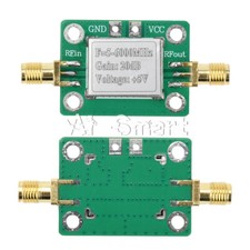 5M-6GHz DC 5V RF Broadband Signal Amplifier Board Gain 20dB Power Module 50ohm