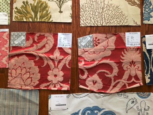 TRAVERS by Zimmer + Rohde 12 pcs Mixed Lot 7 1/4" - 19 3/4" Fabric Samples - Picture 2 of 6