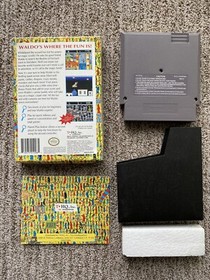 Great Waldo Search (Nintendo Entertainment System, 1992) NES CIB Complete In Box