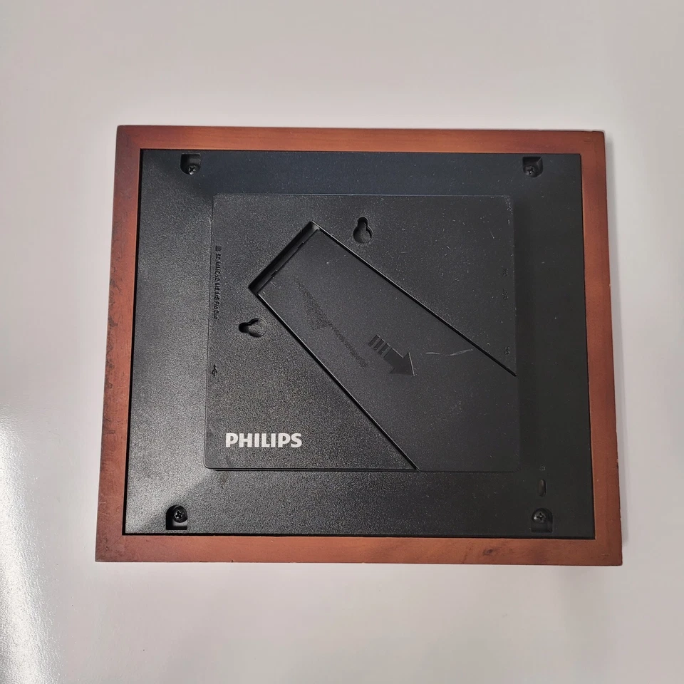 Philips SPF3407D/G7 7" Digital Photo Frame - Brown #954 - Image 3 of 4