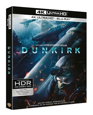 Christopher Nolan's Dunkirk ( 4K UHD + BLU-RAY ) Tom Hardy, Fionn Whitehead