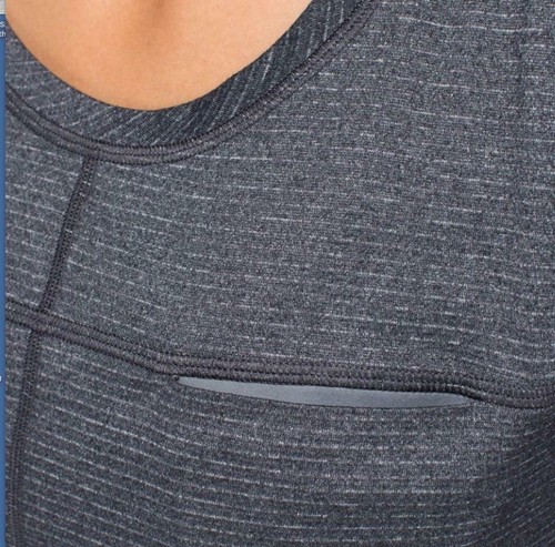 CAMISETA LULULEMON RUNAWAY NEGRA JASPEADA TALLA 6 CON BOLSA DE REGALO NUEVA CON ETIQUETAS $68 - Imagen 5 de 10