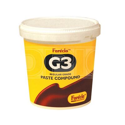 G3 Rubbing Compound Regular - 1kg - Permanent Gloss Finish - Farecla G31000/12