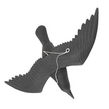 Simulation Crow Vivid Lifelike Waterproof Crow Dec Plastic Crow Decoy For Out MG