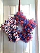 4th Of July Star Wreath