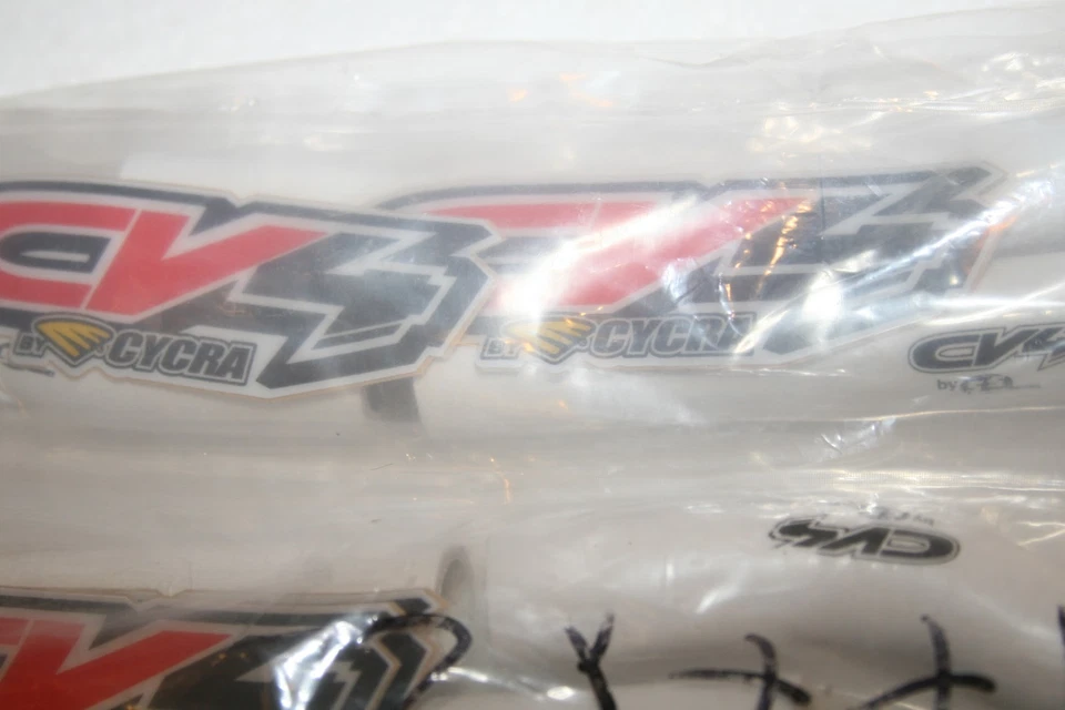 2 Kits - CV4 by Cycra Radiator Silicone Hose Kit WHITE LOT NEW - Imagem 3 de 4