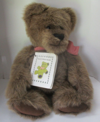 VTG Jointed Virginia Beale Hand Crafted Black Forest Plush Teddy Bear ''Grizz''