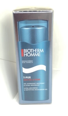 BIOTHERM HOMME T-PUR ANTI-OIL & SHINE ULTRA ABSORBING  MATTIFYING MOISTURIZE GEL