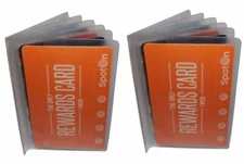 Plastic Credit Card Sleeves for Wallets Trifold Wallet Insert Holder 6 Pages