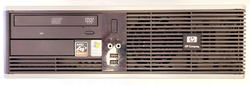 CABLE DE COMPUTADORA HP COMPAQ DC5750 FACTOR DE FORMA PEQUEÑO, TECLADO Y MOUSE INCLUIDOS Foto 2 de 4