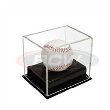 BCW Deluxe Acrylic Autographed Baseball Display Case Holder w/ Black Base AD12