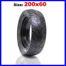 200x60 Solid Tire for Zero 8 Vsett 8 Electric Scooter fit Rear Rim only