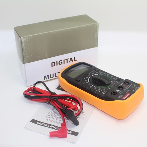 LCD Voltmeter Amperemeter Digital Multimeter Transistor Messgerät + 9V Batterie - Bild 8 von 8