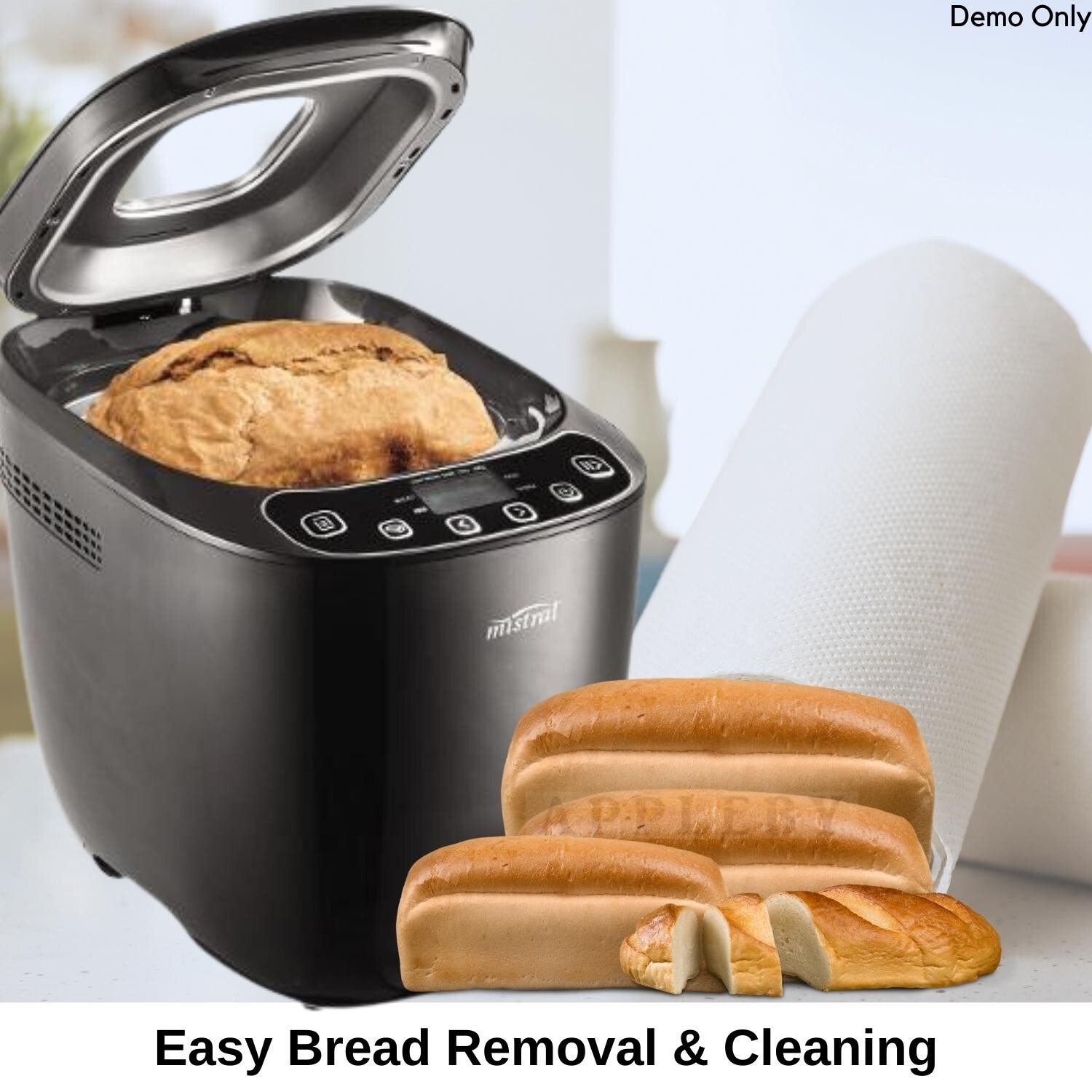 Bread Maker Machine Automatic Bakehouse Oven Breadmaker Loaf Dough