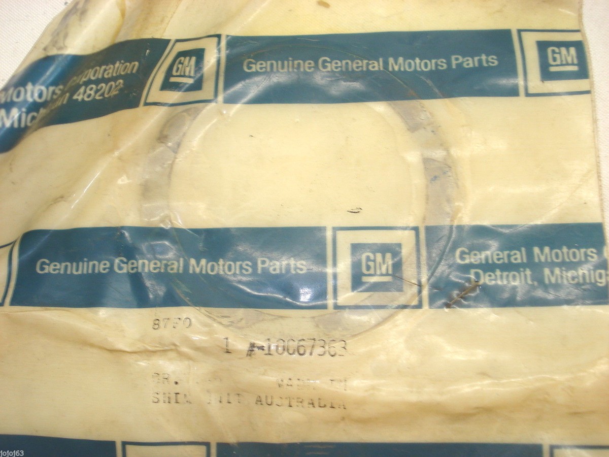 マシソン大好き  Rear End Pinion Gear Shim, NOS 10067363. 87-90, Camaro/Firebird